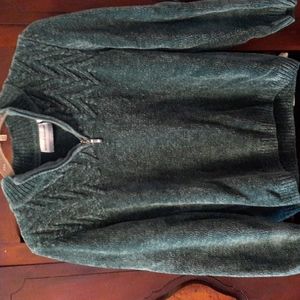 Alfred Dunner petite small green sweater
